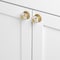 Gliderite Hardware 1-1/4 in. Clear Acrylic Cabinet Knob - 235140-SG, 10PK 235140-SG-10 - alternate 3